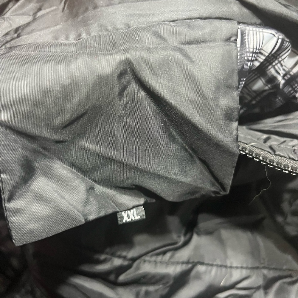Black Puffer Jacket XXL